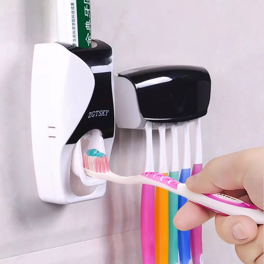 Toothbrush Paste Dispenser Holder