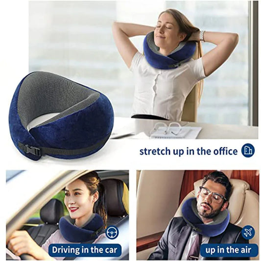 Neck Pillow ideal for relieving neck strain and promoting restful sleep during travel.