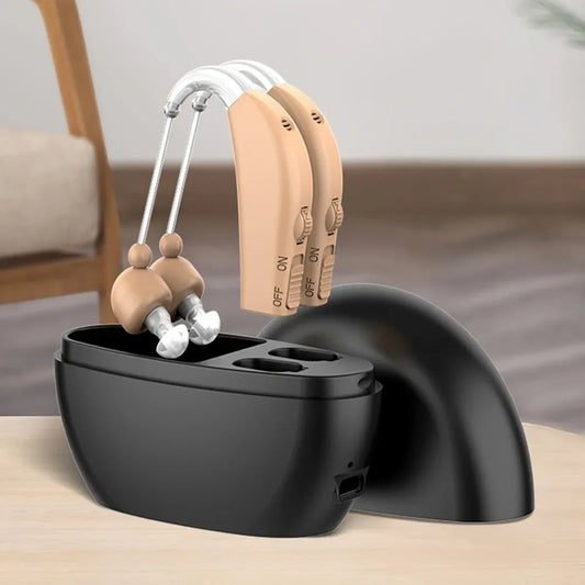 Rechargeable Hearing aid Amplifiers, Personal Sound Amplifier Devices for Seniors