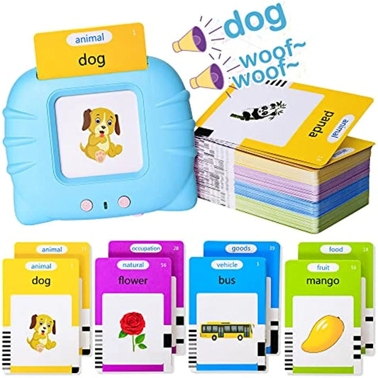 Talking Flash Cards, Early Educational Toys for learning and reading in preschool for children